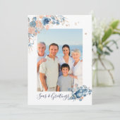 Seas & Greetings Weihnachten Schönes Foto (Stehend Vorderseite)