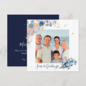 Seas & Greetings Weihnachten Schönes Foto (Vorne/Hinten)