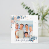 Seas & Greetings Weihnachten Schönes Foto (Stehend Vorderseite)