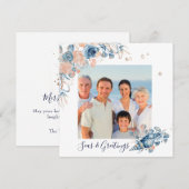 Seas & Greetings Weihnachten Schönes Foto (Vorne/Hinten)