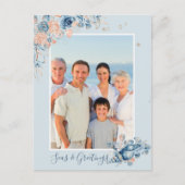 Seas & Greetings Weihnachten Schönes Foto Postkarte (Vorderseite)