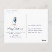 Seas & Greetings Weihnachten Schönes Foto Postkarte (Rückseite)