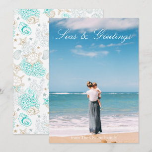 Seas Liebe Sea & Greetings Ocean Foto Flat Card