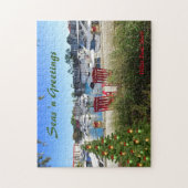 Seas n Greetings Hilton Head Island Hafen Stadt Puzzle (Vertikal)