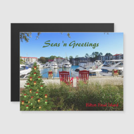 Seas 'n Greetings Hilton Head SC Magnetic Card Magnetkarte