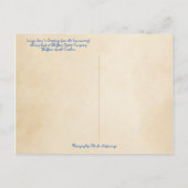 Seas 'n Grüße von der Landesküste Postkarte (Rückseite)