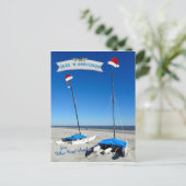 SEAS 'n Grüße von Hilton Head Island Coastal Postkarte (Stehend Vorderseite)