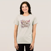 Seas the 80er - Dreamy Synthwave Music Tree Tri-Blend Shirt (Vorderseite voll)