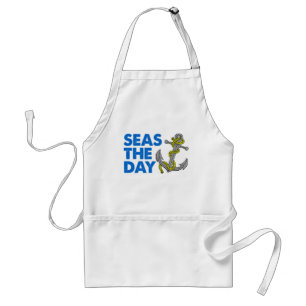 Seas The Day Anchor Apron Schürze