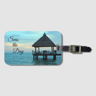 Seas the Day Beach Hut Gepäckanhänger