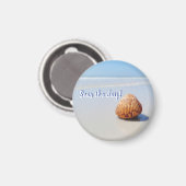 Seas the Day Beach Magnet (Vorderseite/Rückseite)