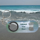 SEAS the Day Breaking Wave mit Initialen Mini Flaschenöffner