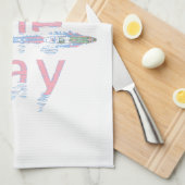 Seas the Day Geschirrtuch (Viertel Falte)