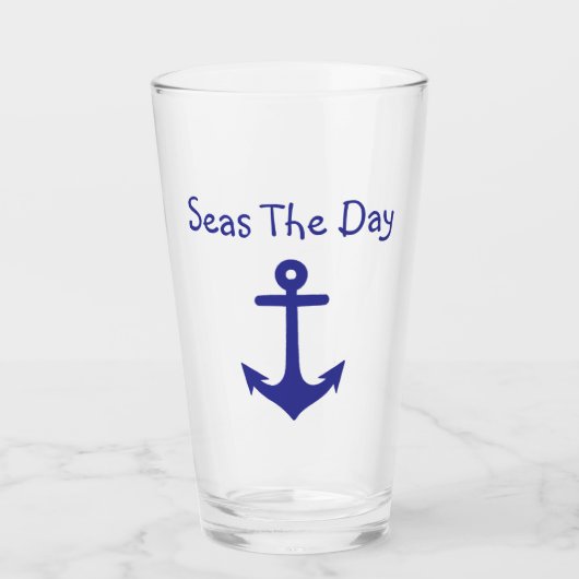 Seas The Day Glas (Vorderseite)