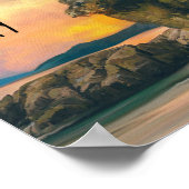 Seas the Day Inspiration Quote Poster (Ecke)