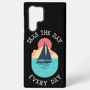 Seas the day jeden Tag Black Samsung Handy Case Galaxy Hülle