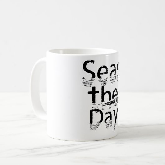Seas the Day Kaffeetasse (Vorderseite Links)