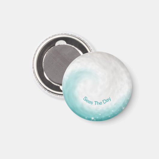 Seas the Day Magnet (Vorderseite/Rückseite)