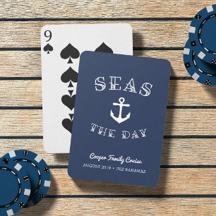 Seas the Day   Personalisierter Familienurlaub Spielkarten