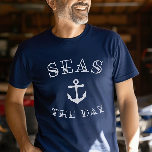 Seas the Day | Personalisierter Familienurlaub T-Shirt
