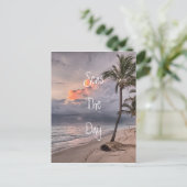 Seas The Day Postkarte (Stehend Vorderseite)