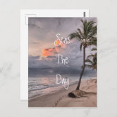 Seas The Day Postkarte (Vorne/Hinten)
