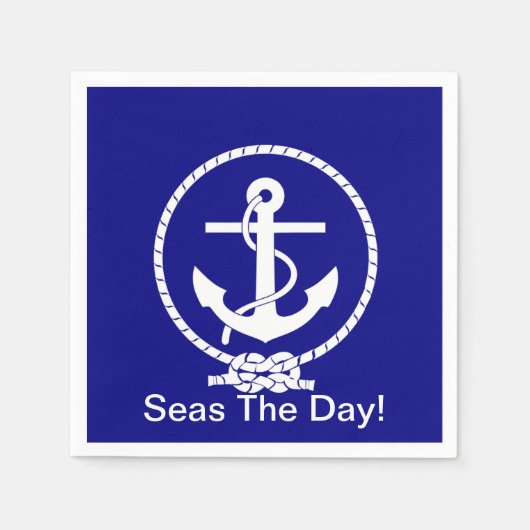 Seas the day! Serviette (Vorderseite)