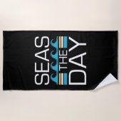 Seas The Day Strandtuch (Vorderseite)