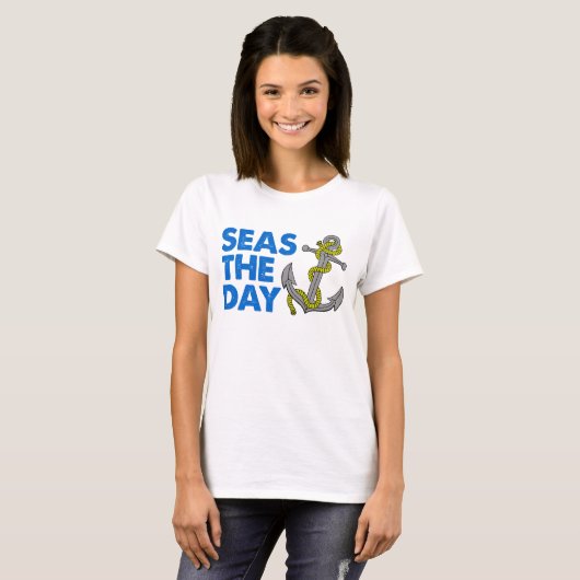 Seas The Day T-Shirt (Vorne ganz)