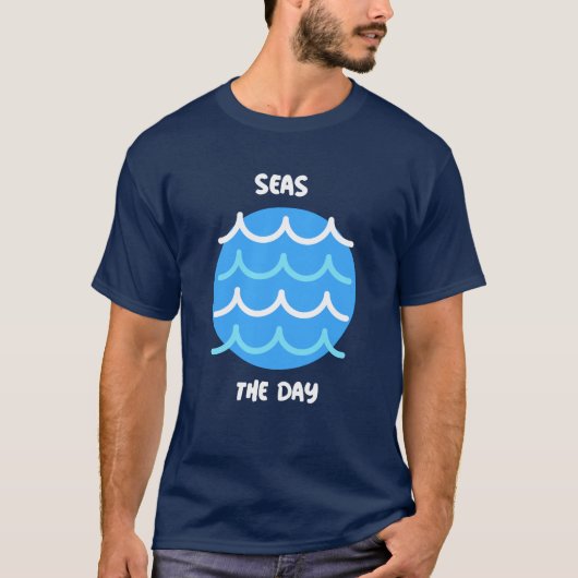 Seas the Day Tshirt (Vorderseite)