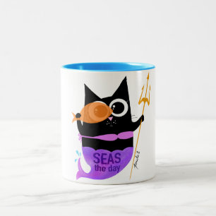 Seas the Day - Wanda the Cat Tasse (11 oz.)