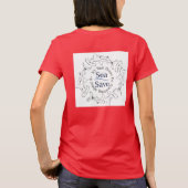SeaSave.org Es ist Ihr Ozean T- Shirt-1 T-Shirt (Rückseite)