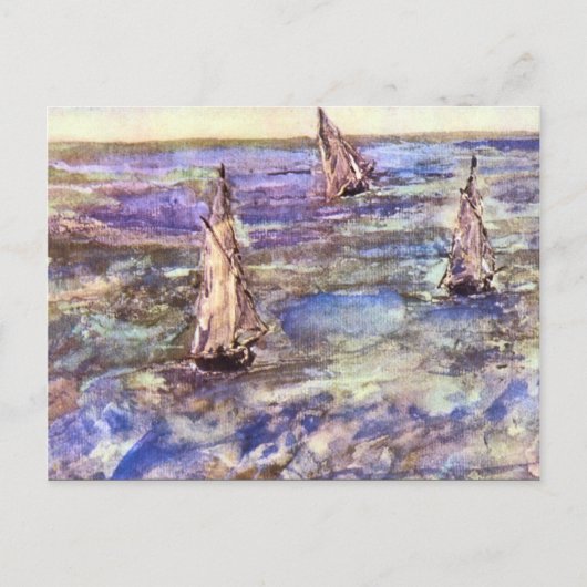 Seascape, 1873 von Edouard Manet Postkarte (Vorderseite)