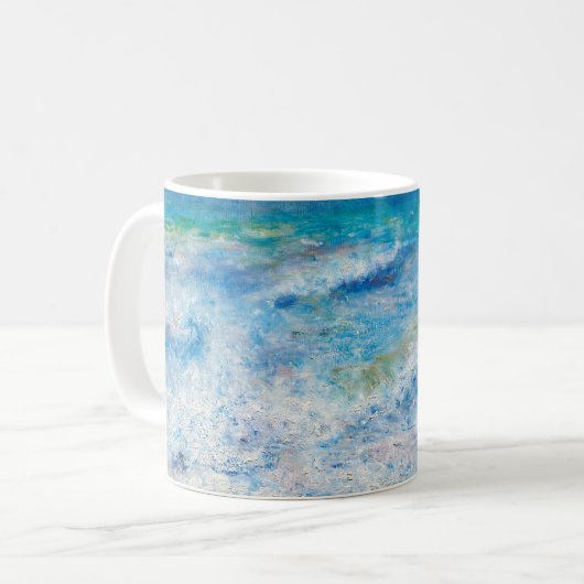 Seascape (1897) von Pierre-Auguste Renoir Kaffeetasse (Vorderseite Links)