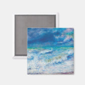 Seascape (1897) von Pierre-Auguste Renoir Magnet (Vorderseite/Rückseite)