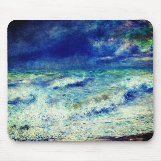 Seascape (1897) von Pierre-Auguste Renoir Mousepad (Vorne)