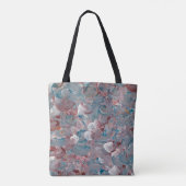 Seascape Abstrakt Tote Bag Tasche (Rückseite)