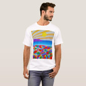 Seascape Acrylic Fine Art T-Shirt (Vorne ganz)