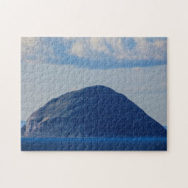 Seascape Ailsa Craig, Ayrshire, Schottland Puzzle