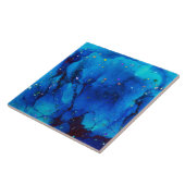 Seascape Alcohol Ink Abstract Fliese (Seite)