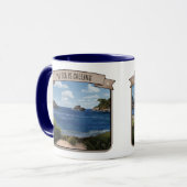 Seascape (anpassbar) tasse (Vorderseite Links)