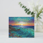 Seascape Aqua Mirage Paper (Stehend Vorderseite)