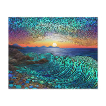 Seascape Aqua Mirage Paper