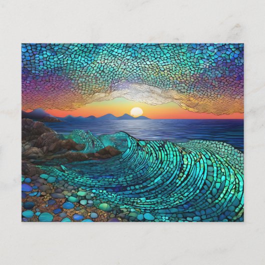Seascape Aqua Mirage Paper (Vorderseite)