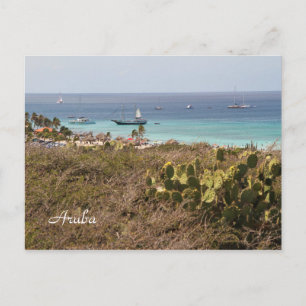 Seascape Aruba, Fotografie, Postkarte