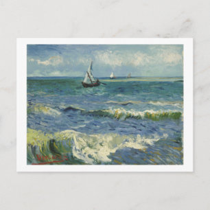 Seascape at Saintes-Maries (F415)Van Gogh Fine Art Postkarte