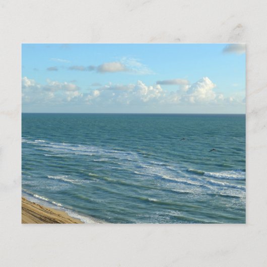 Seascape Beach Hochzeit Blue Ocean Flyer (Hinten)