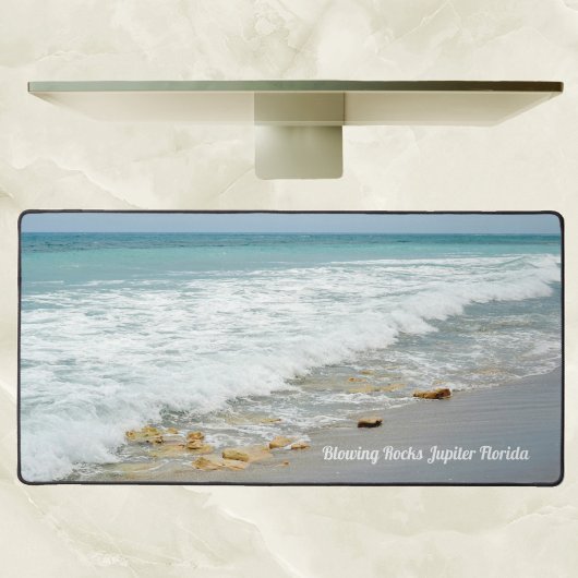 Seascape Beach Surf Ocean Landschaft Fotografisch Schreibtischunterlage