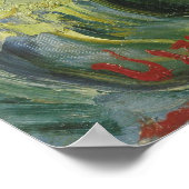 Seascape bei Les Saintes-Maries-de-la-Mer Poster (Ecke)