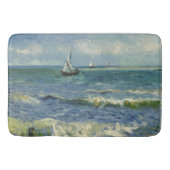 Seascape bei Saintes-Maries de la Mer von van Gogh Badematte (Vorderseite)